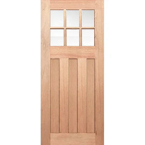 Reflective six-panel configuration in modern Hampton-6L style
