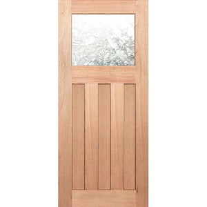 Hampton-1G External Door - Toughened Glass