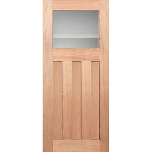 Hampton-1G Entrance Door - Decorative Glass