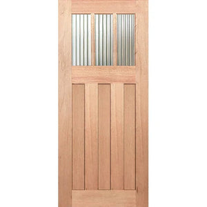 Hampton-3L External Door - Decorative Glass