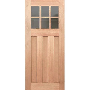 Hampton-6L Entrance Door - Laminated Glass