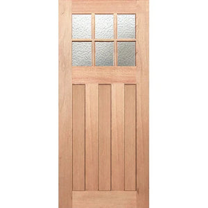 Hampton-6L Internal Door - Decorative Glass