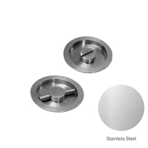 Round Sliding Door Priv Kit with BL015 Sliding Door Lock