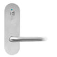 212 Exterior Plate – Cylinder Hole, Emergency Turn & Multiple Lever Options | AMS Doors