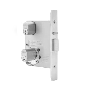 4577 Mortice Dual Cylinder Entry Deadlatch