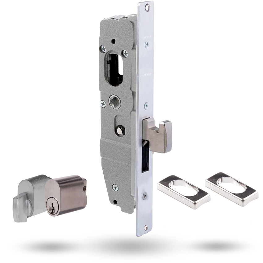 5741 Series – Mortice Deadlock & Round End Plate with Privacy Indicating Turn | AMS Doors