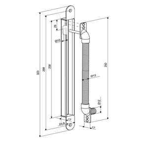 EA280 Cable Transfer Sleeve | AMS Doors