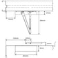 4031 Regular Arm Door Closer – Aluminium