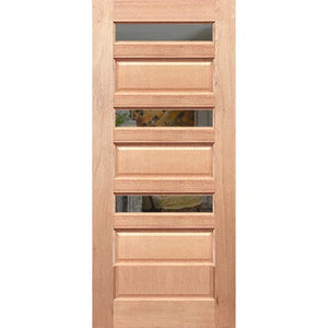 Leeds Modern Entrance Door - Laminated Glass