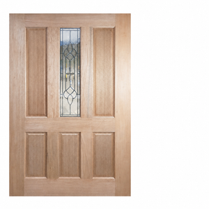 Liverpool 6P-1G Entrance Door - Triple Glaze