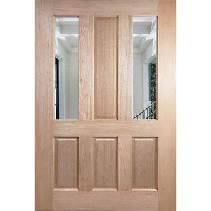 Liverpool 6P-2G Entrance Door - Clear Glass
