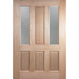 Liverpool 6P-2G Entrance Door - Decorative Glass