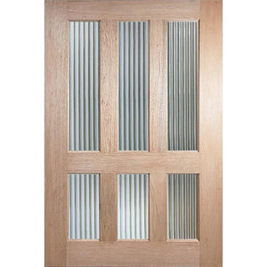 Liverpool 6P-6G Entrance Door - Decorative Glass