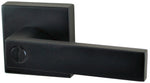 Nidus Lonsdale Square Lever Privacy Set  Visual Matte Black