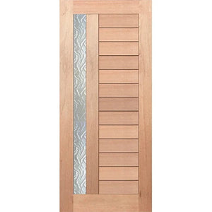 Lyon-1-1G Entrance Door - Flame