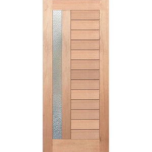 Lyon-1-1G Entrance Door - Toughened Glass