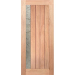 Natural-look Rice Paper panel in 1G door