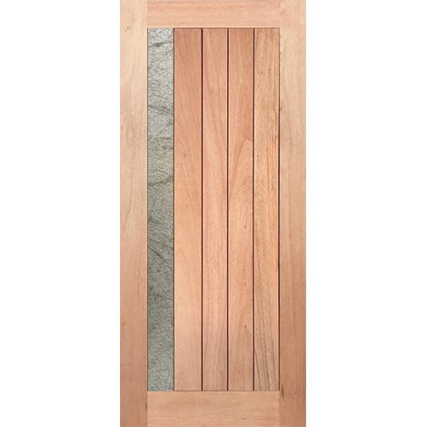 Natural-look Rice Paper panel in 1G door