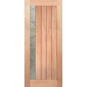 Natural-look Rice Paper panel in 1G door