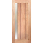 Lyon frame door with double-glazed frosted panel