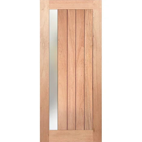 Lyon frame door with double-glazed frosted panel