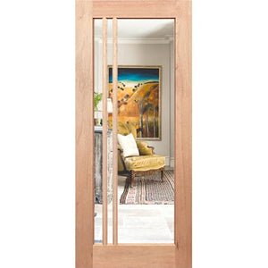 CD-2S Modern Entrance Door - Clear Glass