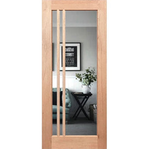CD-2S Modern Entrance Door - Decorative Glass