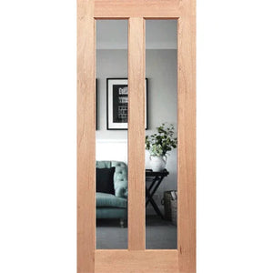Oxford 2G Modern Entrance Door - Decorative Glass