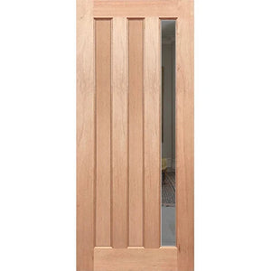Oxford 2P1G Modern Internal Door - Laminated Glass