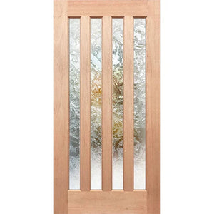 Oxford 4G Modern External Door - Decorative Glass