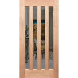 Oxford 4G Modern Entrance Door - Laminated Glass
