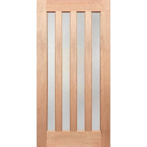 Oxford 4G Modern Entrance Door - Decorative Glass