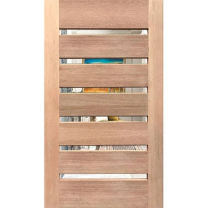 Grange 6G Modern Entrance Door - Clear Glass