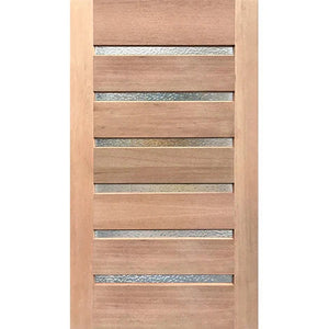 Grange 6G Modern Entrance Door - Decorative Glass