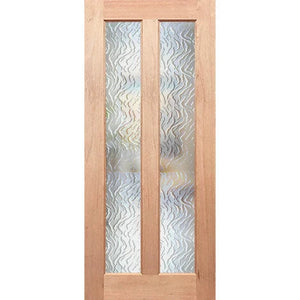 Oxford 2G Modern External Door - Toughened Glass