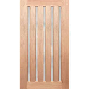Oxford 5G Modern Entrance Door - Decorative Glass