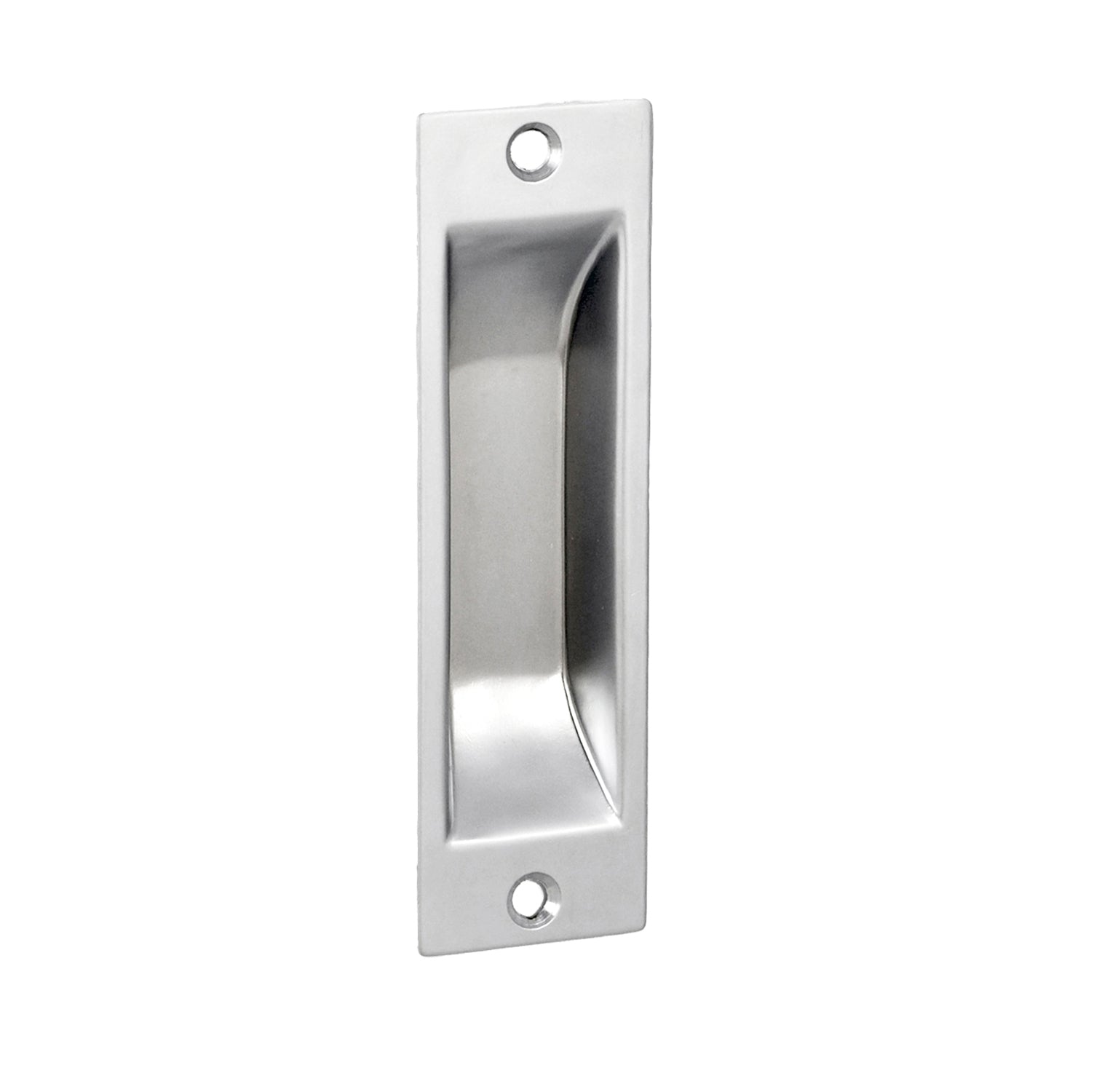 Nidus Rectangular edge Polished Chrome Each