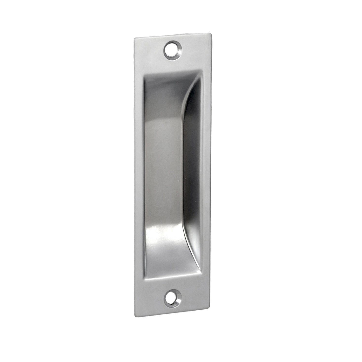 Nidus Rectangular edge Satin Chrome Each