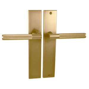 Nidus Domici Knurled Longplate Passage Set - no keyhole