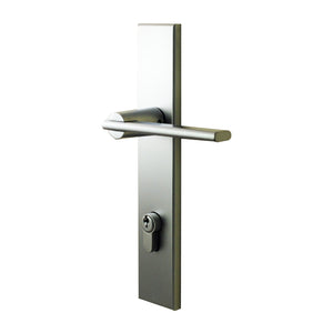 Nidus Metro Lever Longplate Entry Set to suit Mortice lock