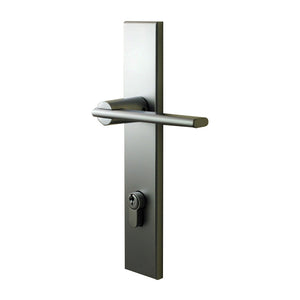 Nidus Metro Lever Longplate Entry Set to suit Mortice lock