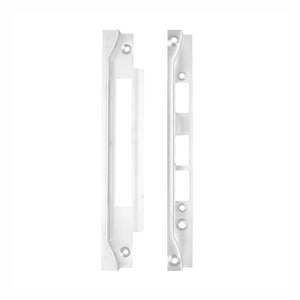 Nidus OZI Lock Rebate Striker Kit Left Hand d Striker rebate plate 105.0 H, 39.0 W incl. lip, 14.6 D Face rebate plate 105.0 H, 25.0 W, 14.6 D