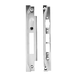 Nidus OZI Roller Rebate Striker Kit Right Hand d Striker rebate plate 105.0 H, 39.0 W incl. lip, 14.6 D Face rebate plate 105.0 H, 25.0 W, 14.6 D