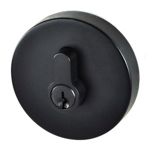 Nidus Lonsdale Round Eurobolt - Double Cylinder Visual Matte Black