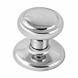 Nidus Wardrobe knob with backplate (box pack) Height incl BP 45mm