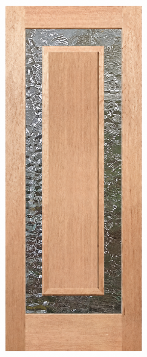 OD1-P Modren External Door - Toughened Glass
