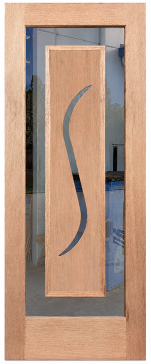 OD1-S Modren Internal Door - Toughened Glass