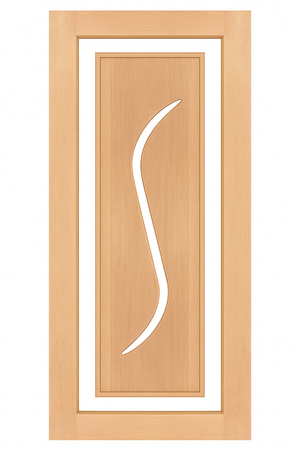 OD Modern Solid Timber Doors - Laminated & Toughened Glass