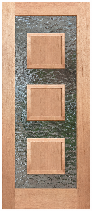 OD2 Modren External Door - Toughened Glass
