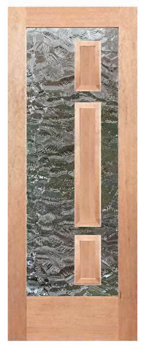 OD3 Modren External Door - Toughened Glass
